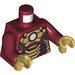 LEGO Dark Red Minifigure Iron Man Trup (973 / 76382)