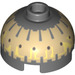 LEGO Kostka 2 x 2 Kulatá s Dome Horní s Buzz Droid Hlava (dutý čep, držák nápravy) (16378 / 30367)