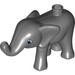 LEGO Duplo Dark Stone Gray Elephant Calf s Levá Foot Forward (89879)