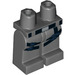 LEGO Dark Stone Gray Minifigure Boky a nohy s Dekorace (3815 / 21621)