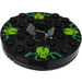 LEGO Dark Stone Gray Ninjago Spinner s Lime Skull (92547)