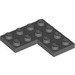LEGO Dark Stone Gray Deska 4 x 4 Roh (2639)