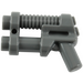 LEGO Dark Stone Gray Prostor Pistole s Žebrovaný Hlaveň (6018 / 95199)