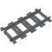 LEGO Dark Stone Gray Vlak Track Rovný 16L (17275 / 53401)