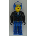 LEGO Female Policie Officer s Modrá Helma Minifigurka