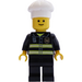 LEGO Fireman s Chef's Čepice Minifigurka