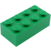 LEGO Green Kostka 2 x 4 (3001 / 72841)