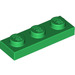 LEGO Green Deska 1 x 3 (3623)