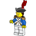 LEGO Imperial Soldier - Female Captain (Reddish Brown Vlasy) Minifigurka
