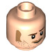 LEGO Light Flesh Owen Grady Minifigure Head (Zapuštěný masivní čep) (3626 / 38178)