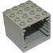LEGO Light Gray Technic Držák Blok 4 x 4 x 3 (3691)