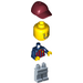 LEGO Male Soccer Fan - FC Barcelona (Sand Modrá Nohy) Minifigurka