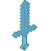 LEGO Medium Azure Minecraft meč (18787)