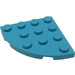 LEGO Deska 4 x 4 Kulatá Roh (30565)