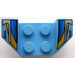 LEGO Blatník Deska 2 x 2 s Flared Kolo Arches s Modrá, Yellow  (41854)