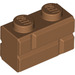 LEGO Medium Dark Flesh Kostka 1 x 2 s Embossed Bricks (98283)