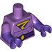 LEGO Medium Lavender Wonder twin Zan Minifig Trup (973 / 16360)