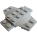 LEGO Medium Stone Gray Deska 6 x 6 x 0.667 Přejít s Dome (30303)