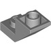 LEGO Medium Stone Gray Sklon 1 x 2 (45°) Převrácený s Deska (2310)