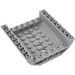 LEGO Medium Stone Gray Sklon 8 x 8 x 2 Zakřivený Převrácený Dvojitý (54091)