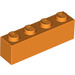 LEGO Orange Kostka 1 x 4 (3010 / 6146)