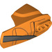 LEGO Orange Hero Factory Armor s Pouzdro kulového kloubu Velikost 6 s Šedá line (25173 / 90638)
