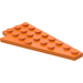 LEGO Klín Deska 4 x 8 Křídlo Pravá se spodním zářezem (3934)