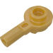LEGO Pearl Gold Tyčka 1 s Deska 1 x 1 Kulatá (32828)