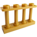 LEGO Pearl Gold Plot Spindled 1 x 4 x 2 se 4 horními hřeby (15332)