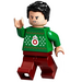 LEGO Poe Dameron - Green Christmas Sweater s BB-8 Minifigurka