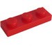 LEGO Red Deska 1 x 3 (3623)