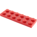 LEGO Red Deska 2 x 6 (3795)