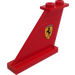 LEGO ocasní plocha 4 x 1 x 3 s Ferrari logo (Levá) Samolepka (2340)