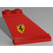 LEGO ocasní plocha 4 x 1 x 3 s Ferrari logo (Pravá) Samolepka (2340)
