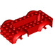LEGO Red Vozidlo Základna s Same Color Kolo Holders (11650 / 12622)