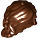 LEGO Reddish Brown Dlouho Zvlněný Swept Vlasy (18636 / 92256)