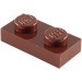 LEGO Reddish Brown Deska 1 x 2 (3023)