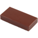 LEGO Reddish Brown Dlaždice 1 x 2 s Groove (3069 / 30070)