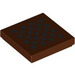 LEGO Dlaždice 2 x 2 s Black Pixel Squares s Groove (3068 / 102480)