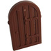 LEGO Reddish Brown Wood Dveře s hinges for 30044 (3347 / 94161)