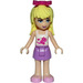 LEGO Stephanie, Medium Lavender Skirt Minifigurka