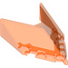 LEGO Transparent Neon Reddish Orange Čelní sklo 6 x 4 x 1.3 s směřovat (22483 / 35372)