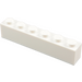 LEGO White Kostka 1 x 6 (3009)