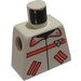 LEGO Minifig Torzo bez paží s RES-Q oranžový Pockets a logo (973)