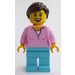 LEGO Woman v Pink Shirt Minifigurka