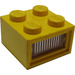 LEGO Yellow 4.5V Electric Kostka s 3 dírami