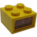 LEGO 4.5V Light Kostka s Clear Lens 2 Otvory pro zástrčky