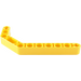 LEGO Yellow nosník 3 x 3.8 x 7 Ohnutý 45 Dvojitý (32009 / 41486)