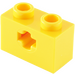 LEGO Kostka 1 x 2 s osa otvorem ('+' Otevírací a spodní trubice) (31493 / 32064)