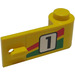 LEGO Dveře 1 x 3 x 1 Pravá s Number 1 Samolepka (3821)